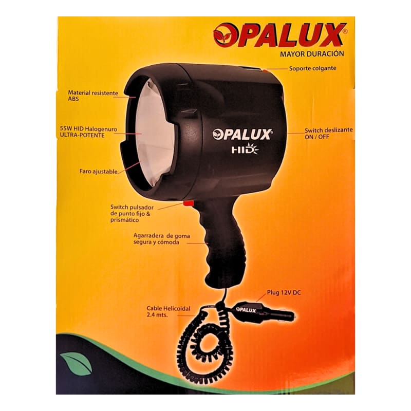 Faro Pirata Linterna Potente Largo Alcance 55w 850m Opalux