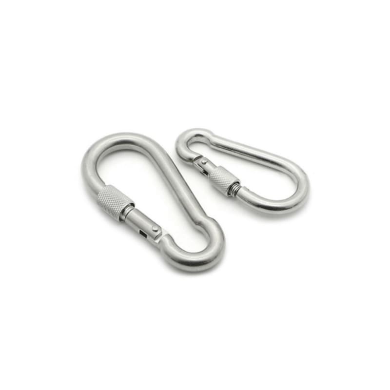 Gancho de Metal con Arnés De Seguridad 10cm Con Seguro