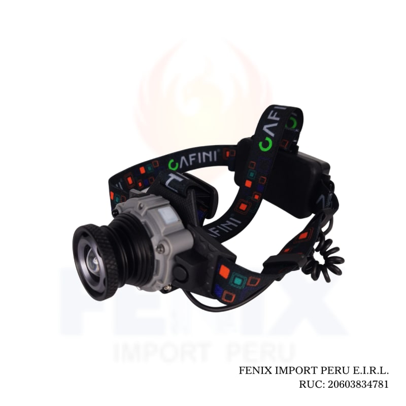 Linterna Frontal LED  3W Multifuncional Recargable Con Sensor CN-L870C