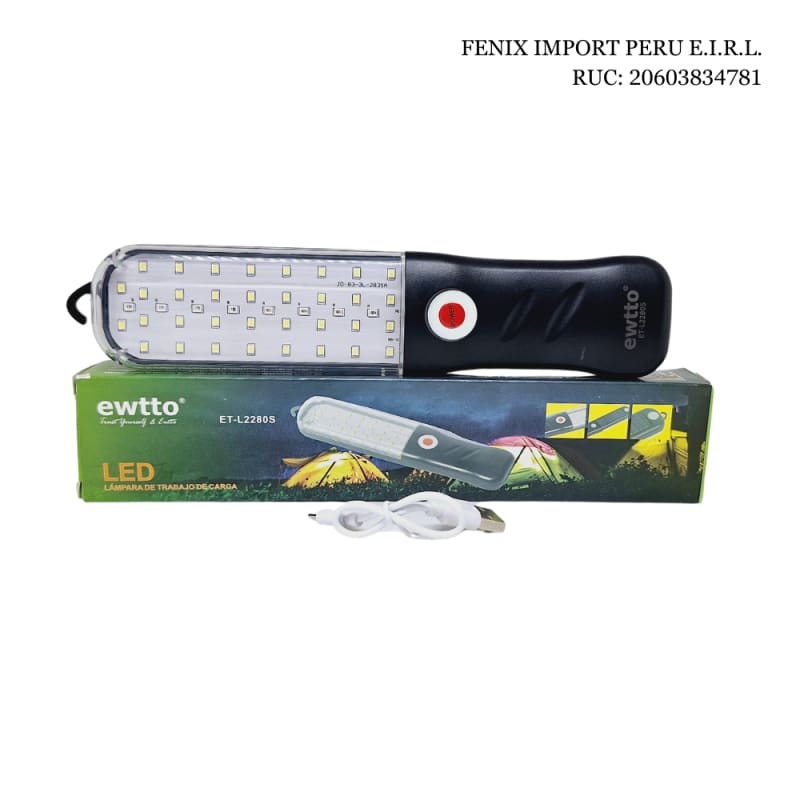 Lámpara de Mano para Trabajo de Carga EWTTO  ET-L2280S