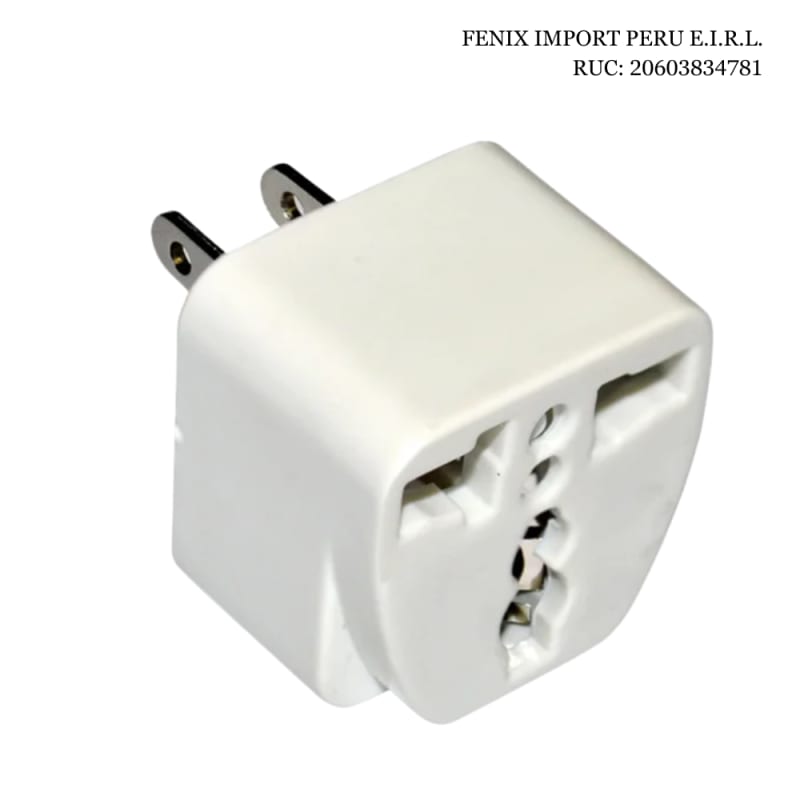 Adaptador Enchufe Plano Múltiples Opalux AP-6048