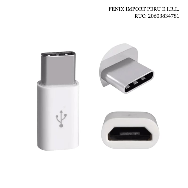 Adaptador Otg De Microusb V8 A Tipo C