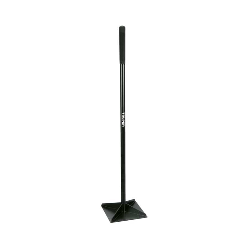 Pison Compactador TRUPER 10" x 10" Con Mango De Acero 48"