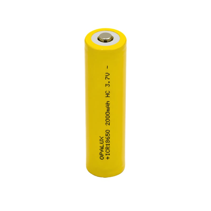 Baterias Recargables C/Pin 18650 2000mAh Marca Opalux ICR18650-2000Hc