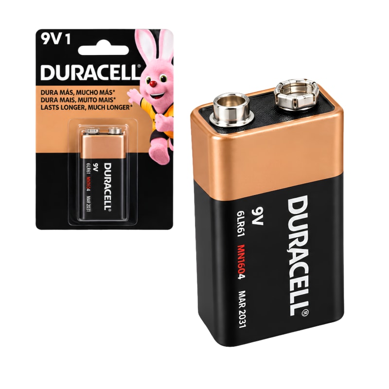 Bateria Alcalina 9v Blister x1 Und Duracell MN1604B1