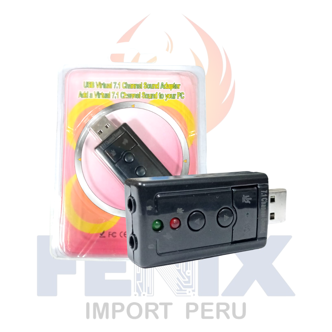 Adaptador Usb De Sonido