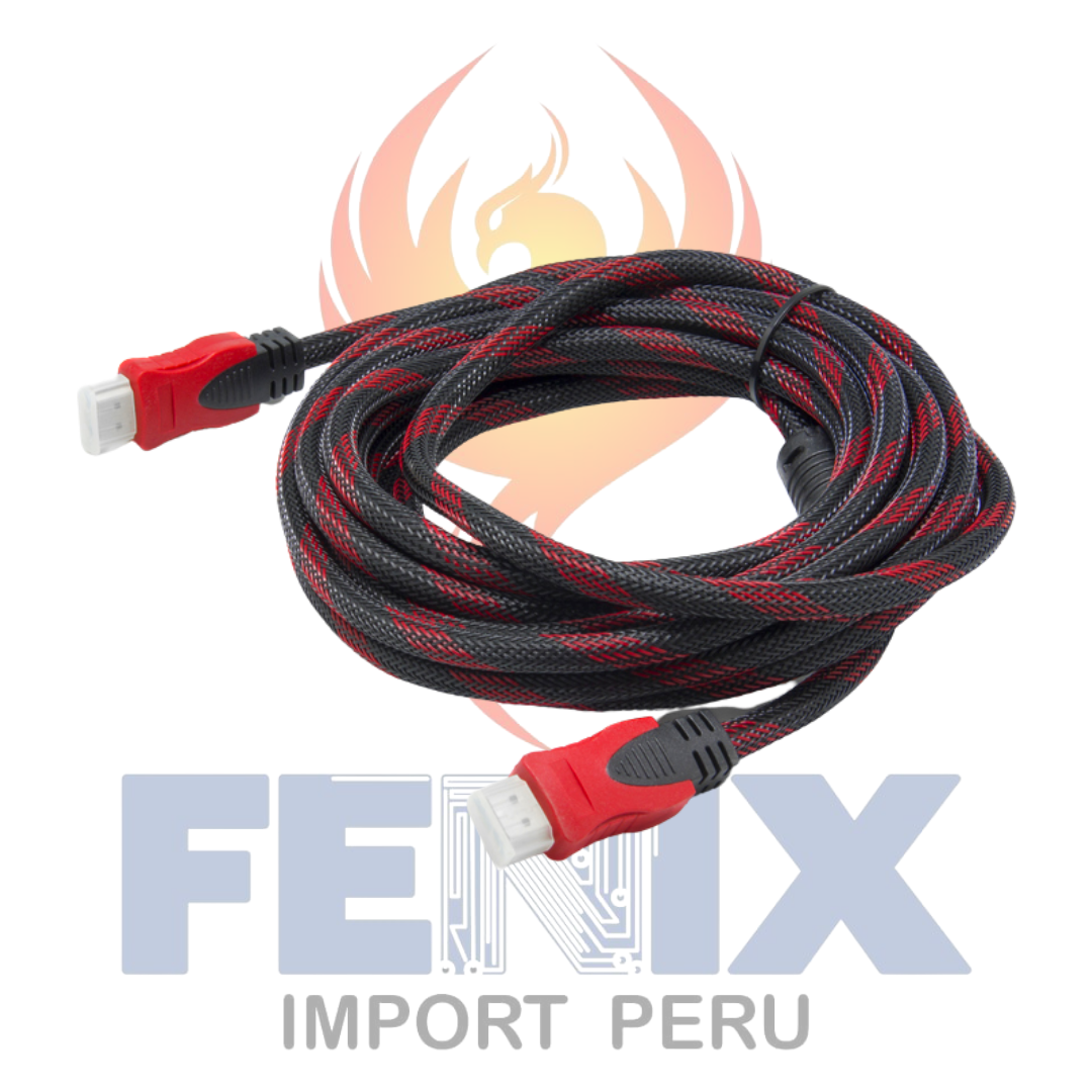 Cable Hdmi Enmallado 5 Metros Full Hd 1080p