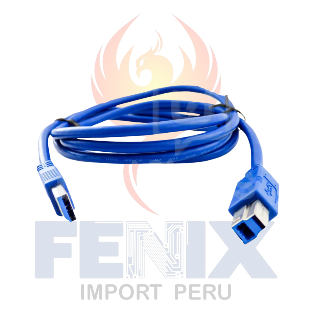 Cable Usb 3.0 Para Impresora, Scaner, Discos Externos
