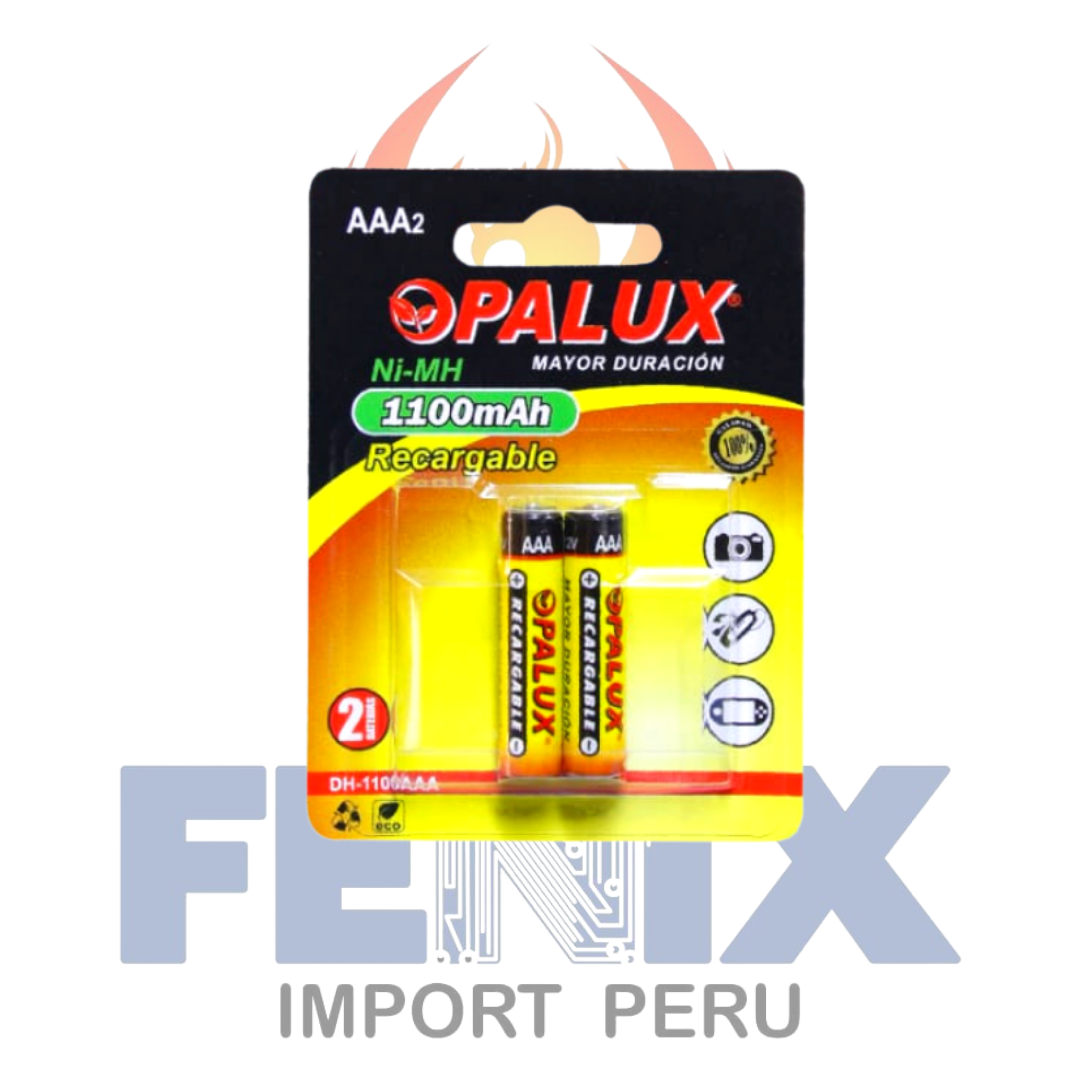 Pilas Recargables Aaa Opalux 1.2 V 1100 Mah