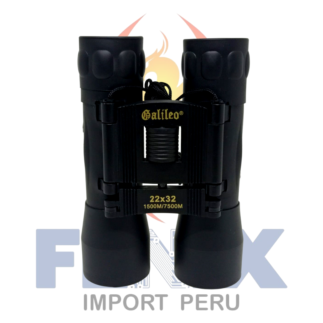 Binoculares 22x32 Galileo 1500mt Largo Alcance