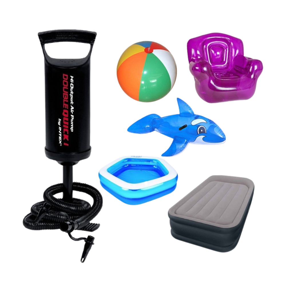 Inflador Manual Intex Piscina, Colchon Inflable