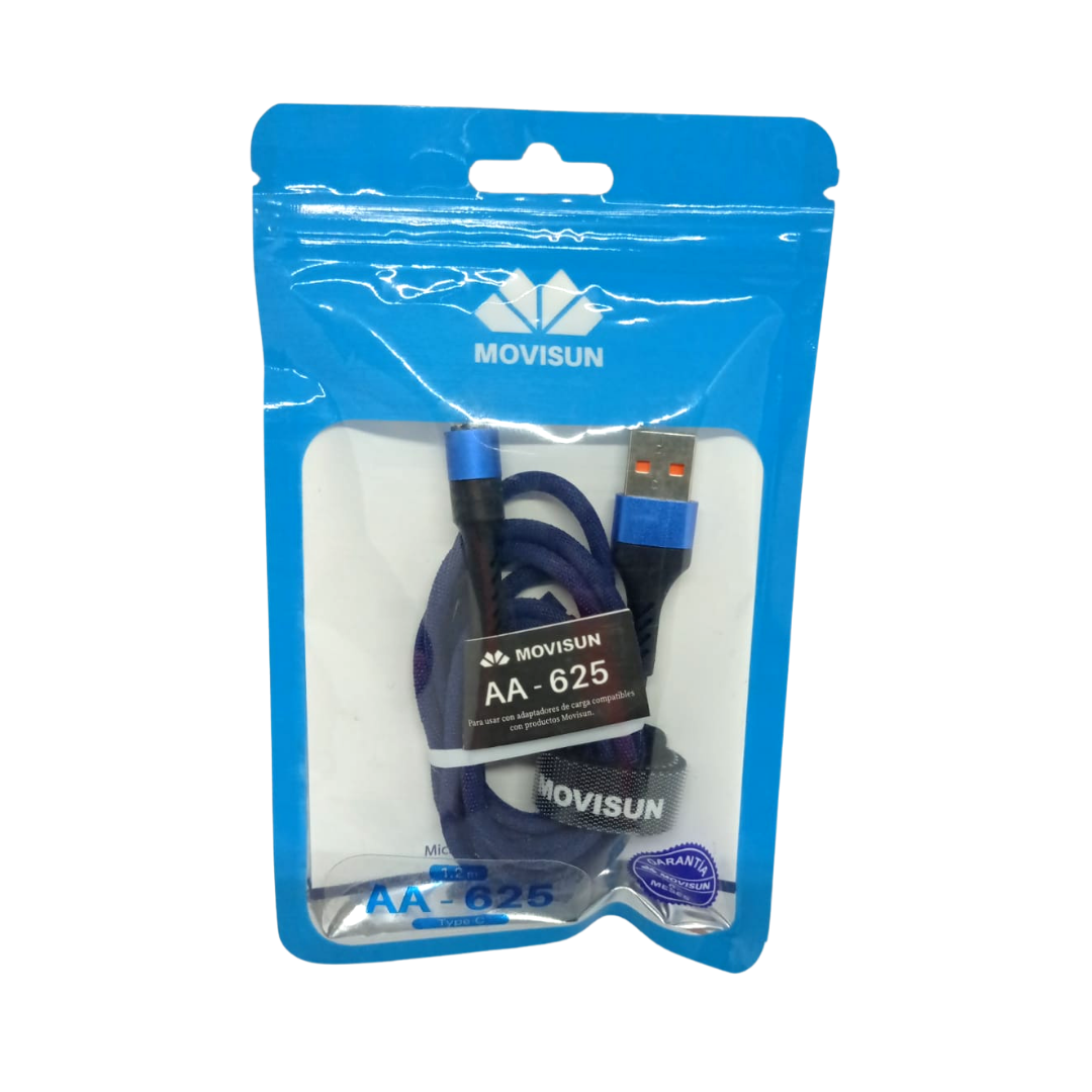 Cable Para Celular Tipo C a USB AA-625 Movisun