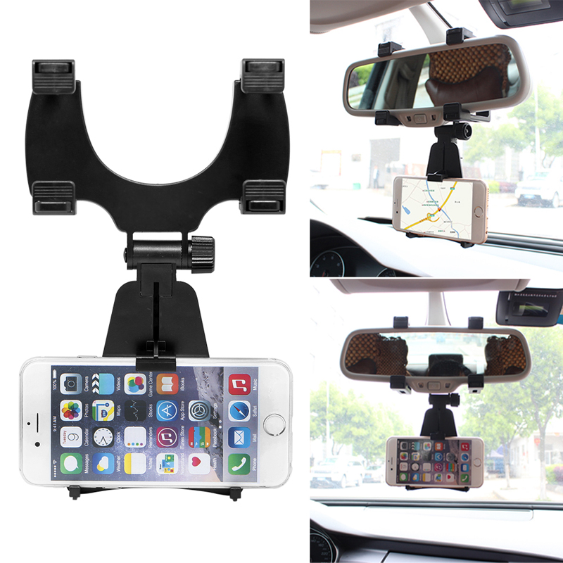 Soporte De Celular Para Auto Retrovisor Estatico