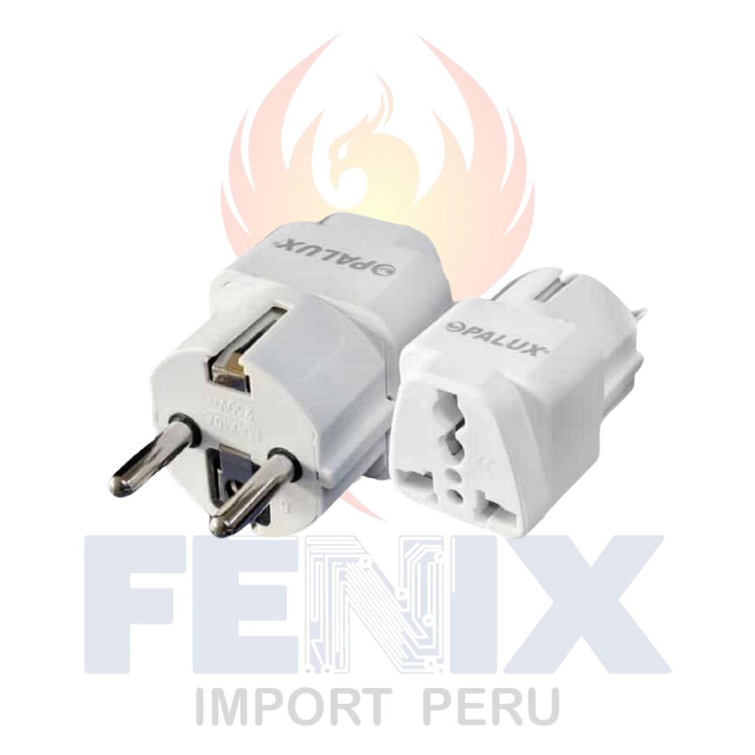 Adaptador Enchufe Multiple Redondo Op-603-k Opalux