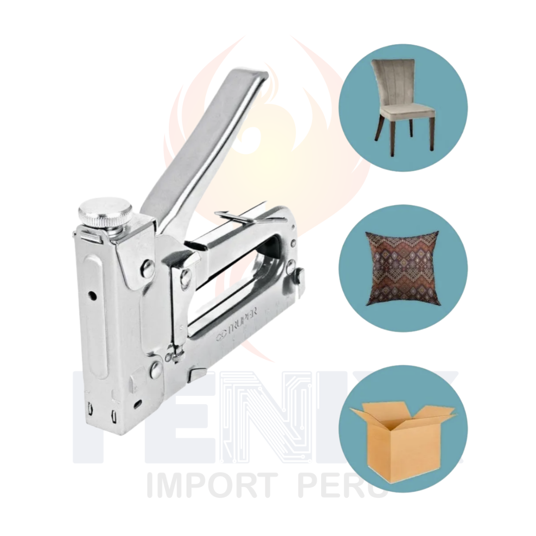 Engrapadora De Metal, Grapadora Truper Et-21 Para Tapizar