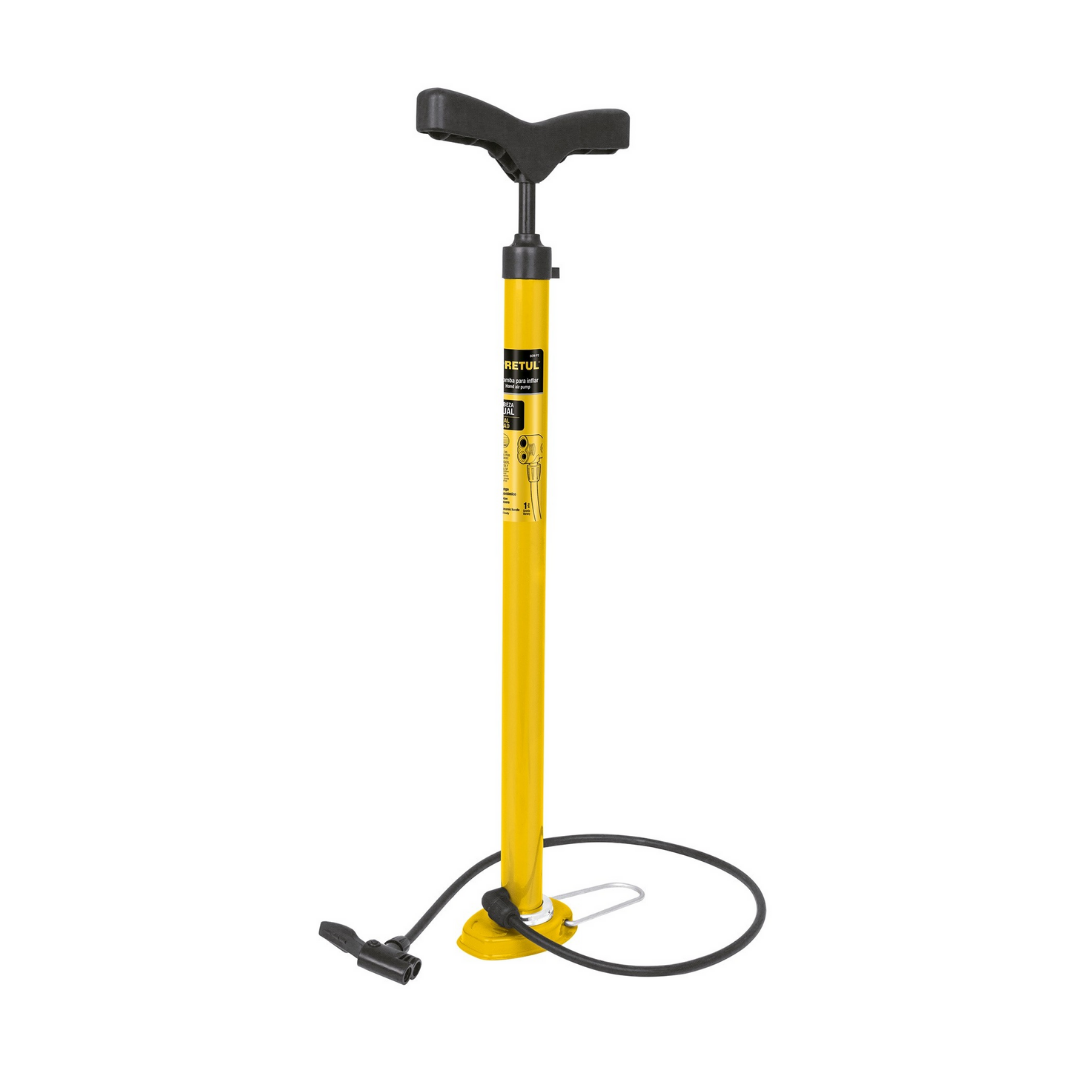 Inflador Bomba de Aire Pretul 80 PSI Llanta Bicicleta Pelota