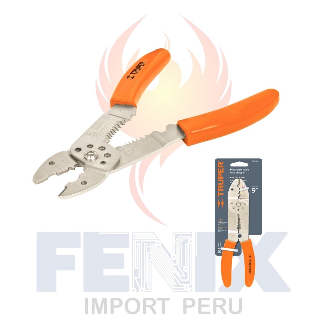 Pinza Pela Cable Truper Pe-ca-9 - Código: 17353