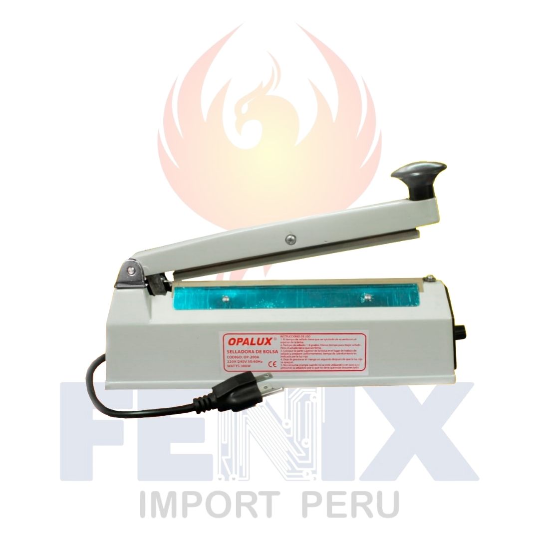 Selladora Industrial De Bolsas 40 Cm Manual - Opalux