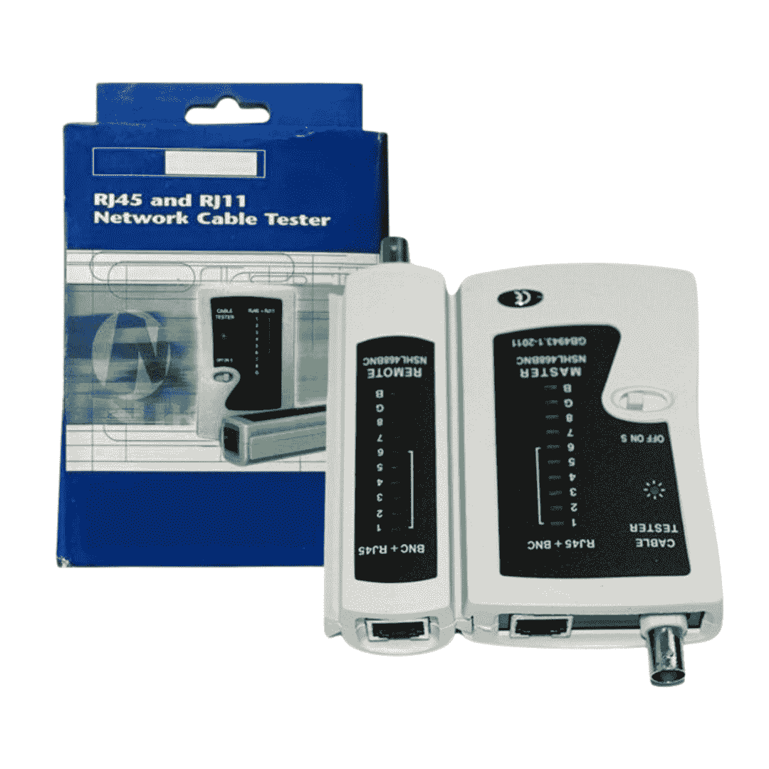 Tester Testeador Probador De Cable Lan Red Rj45 Y Rj11