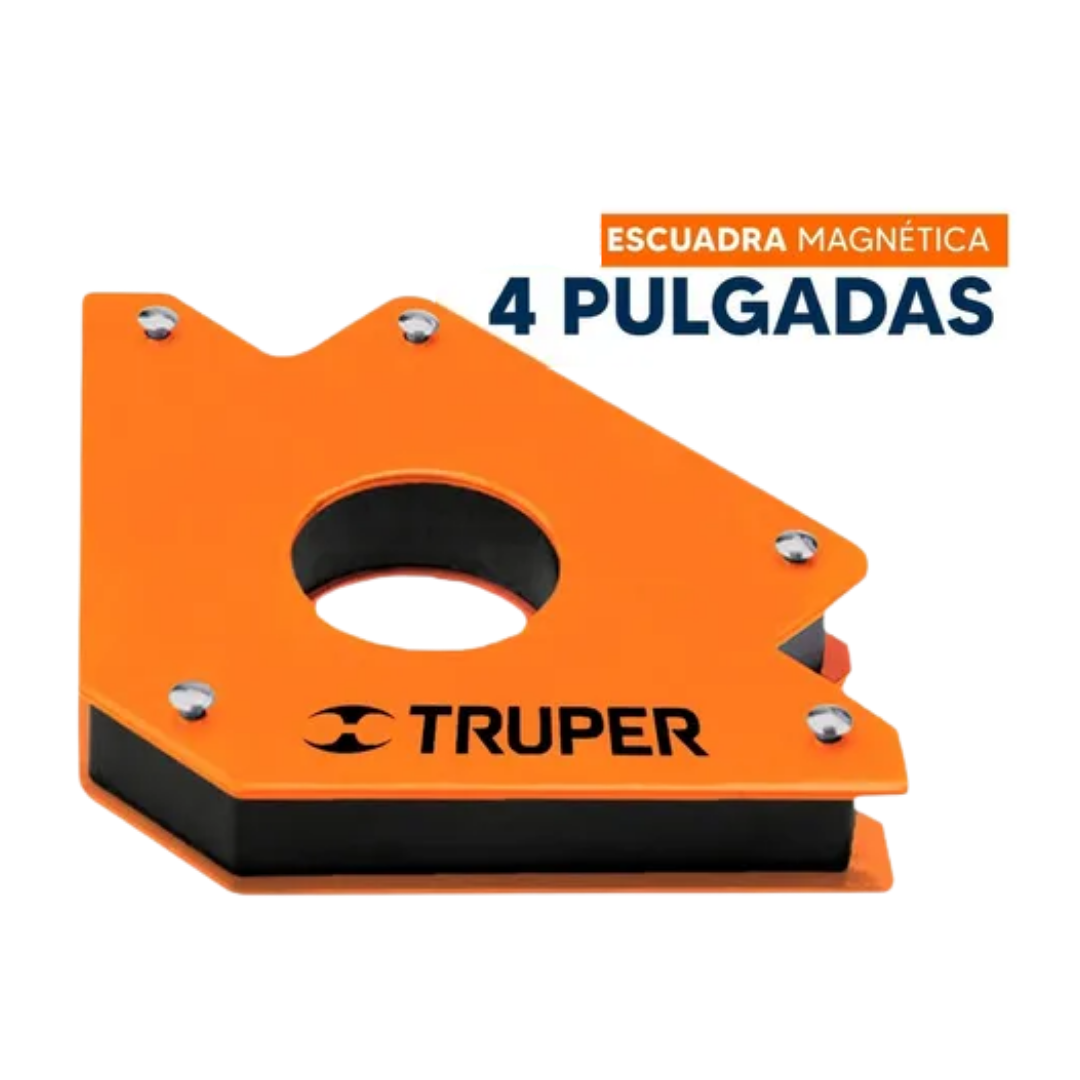 Escuadra Magnética Para Soldar 4 Pulgadas 22Kg Truper ESM-4