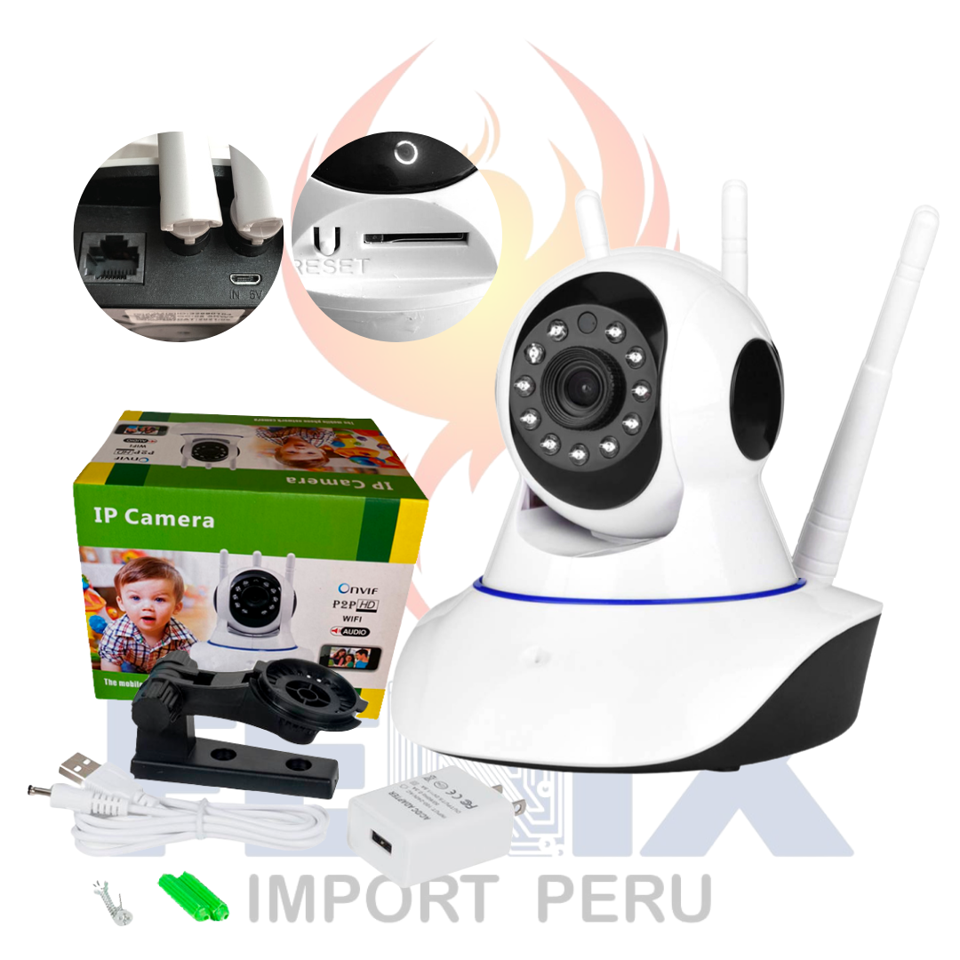 Cámara Inteligente Robótica De Seguridad Wifi Smart 2.4g/5g
