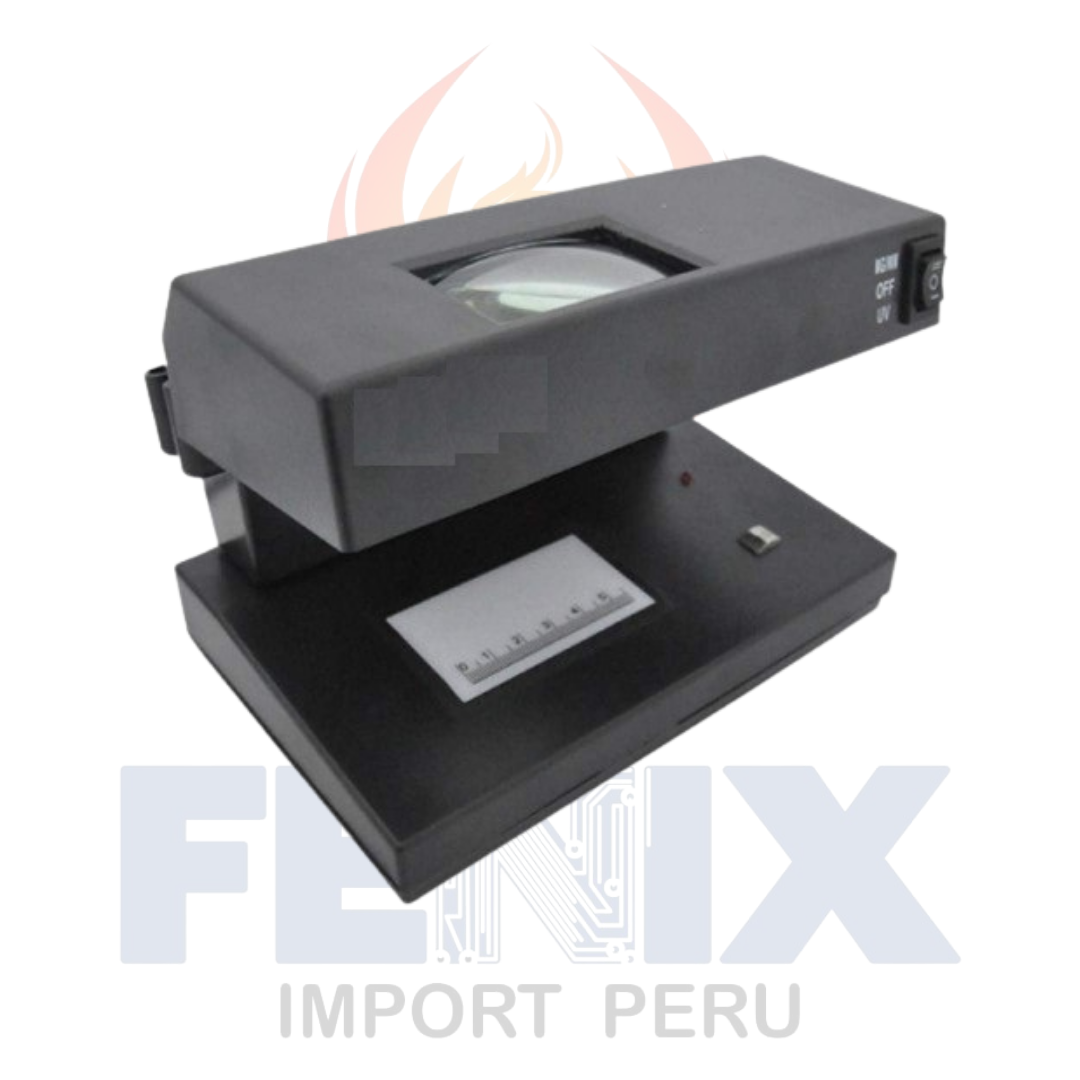 Detector De Billetes Falsos Ad-2038 Uv+magnetico Ideal Dólar