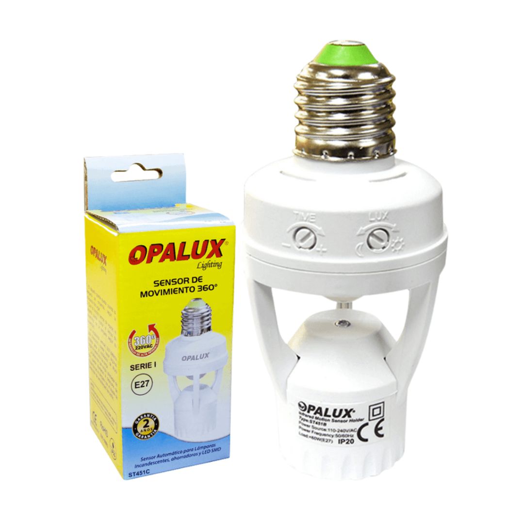 Sensor De Movimiento 360° Ahorrador Opalux St-451c