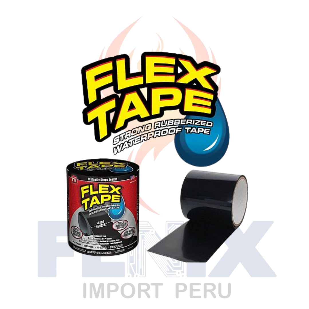 Cinta Adhesiva Impermeable Flex Tape Super Resistente