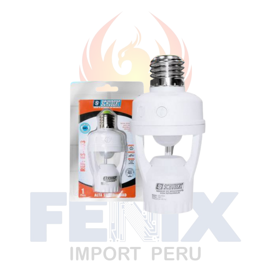 Sensor De Movimiento 60W Con Infrarrojo 360° Schubert ES-B03