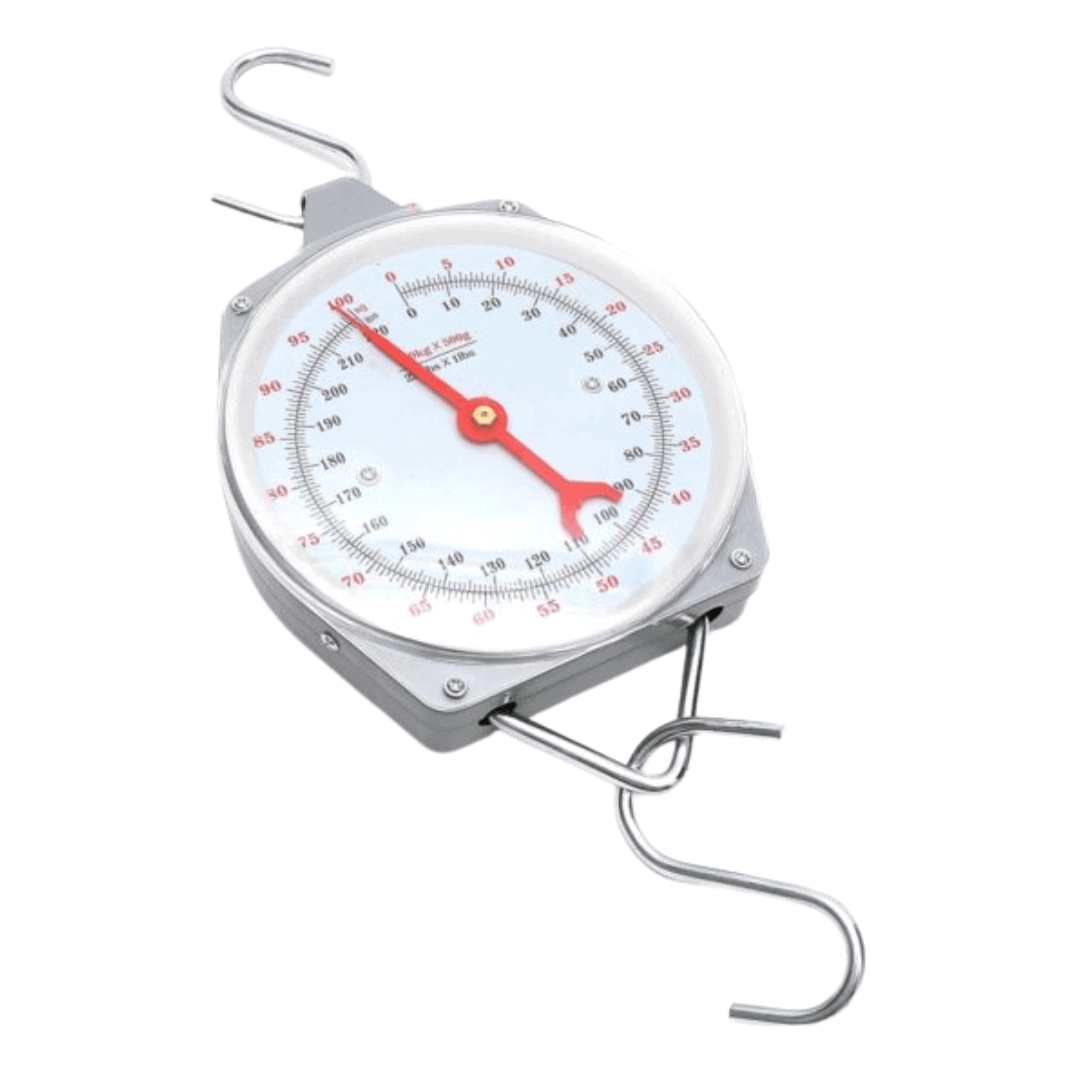 Balanza Analógica Colgante Scale Tipo Reloj 500gr - 100Kg
