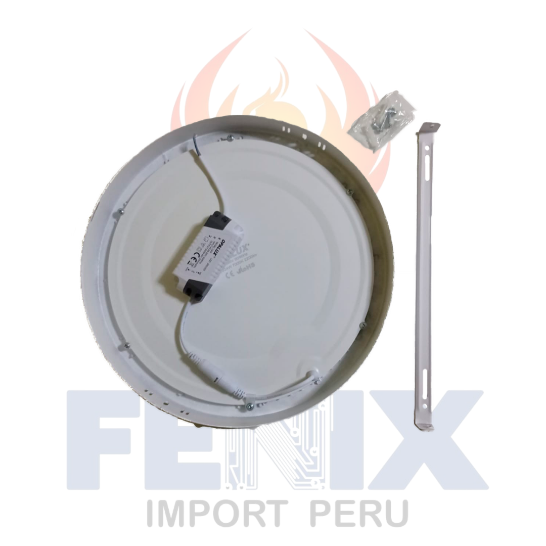 Panel Circular Led 24w Luz Blanca Fría Opalux OP-R2419