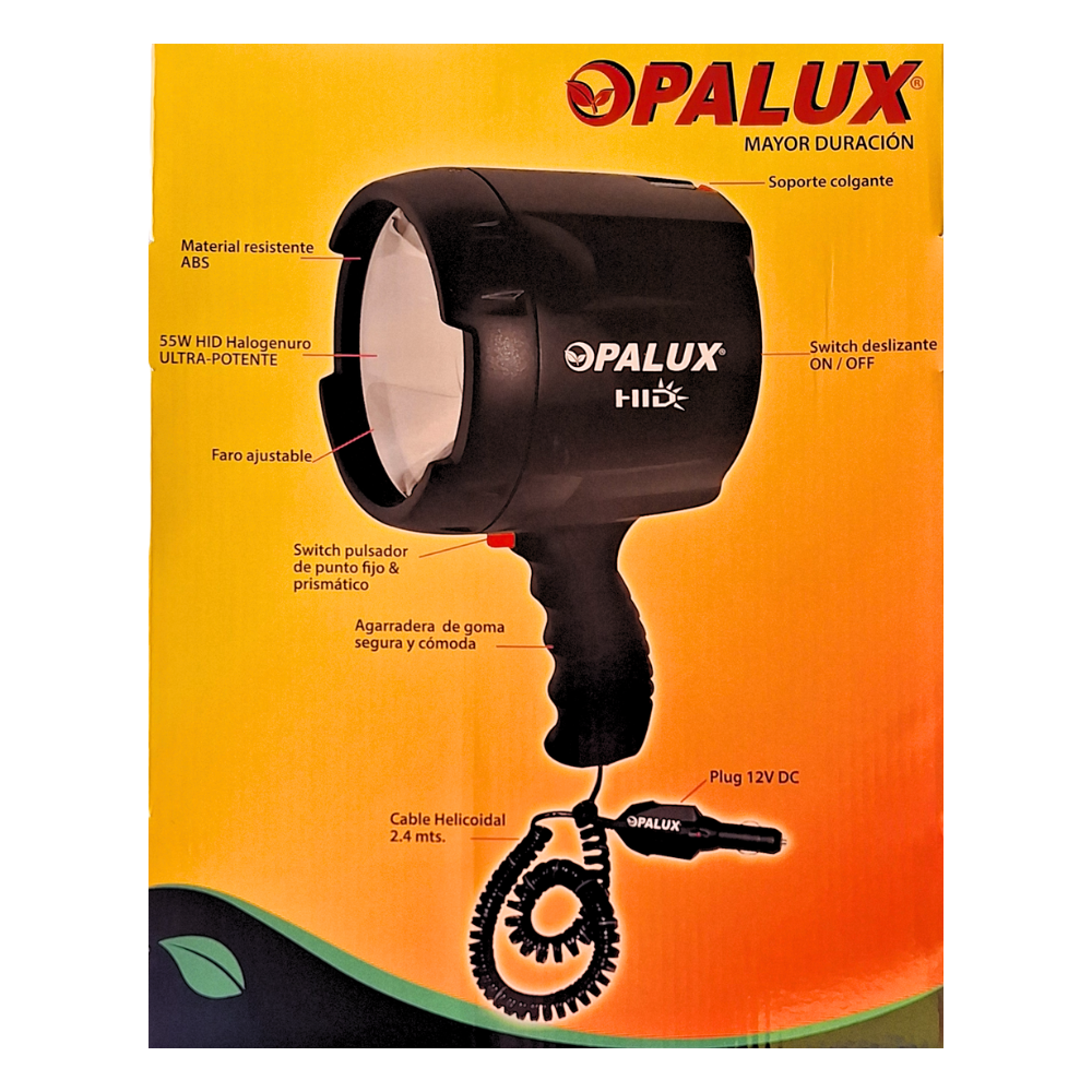 Faro Pirata Linterna Potente Largo Alcance 55w 850m Opalux