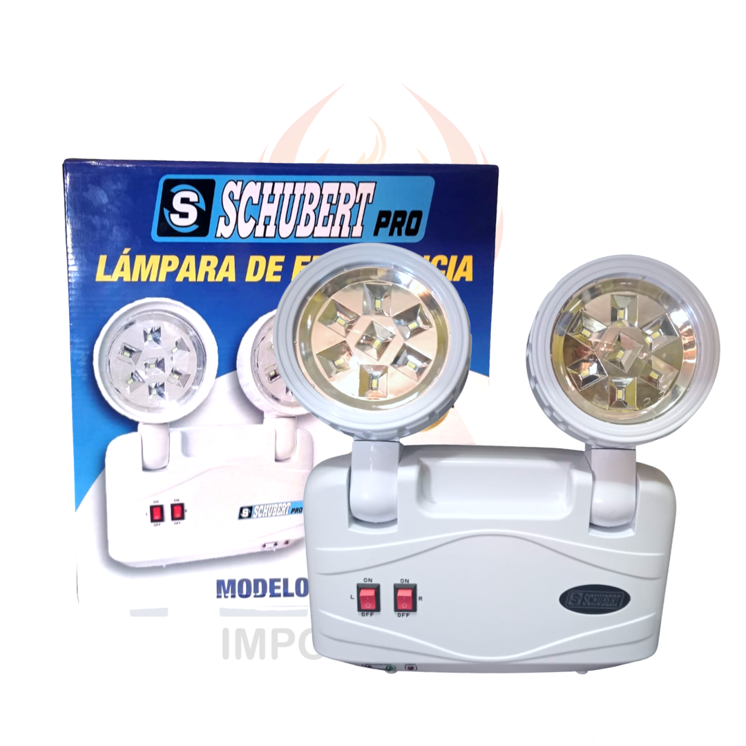 Lámpara De Emergencia Pro 14 LED Schubert Alta Duración 8hrs