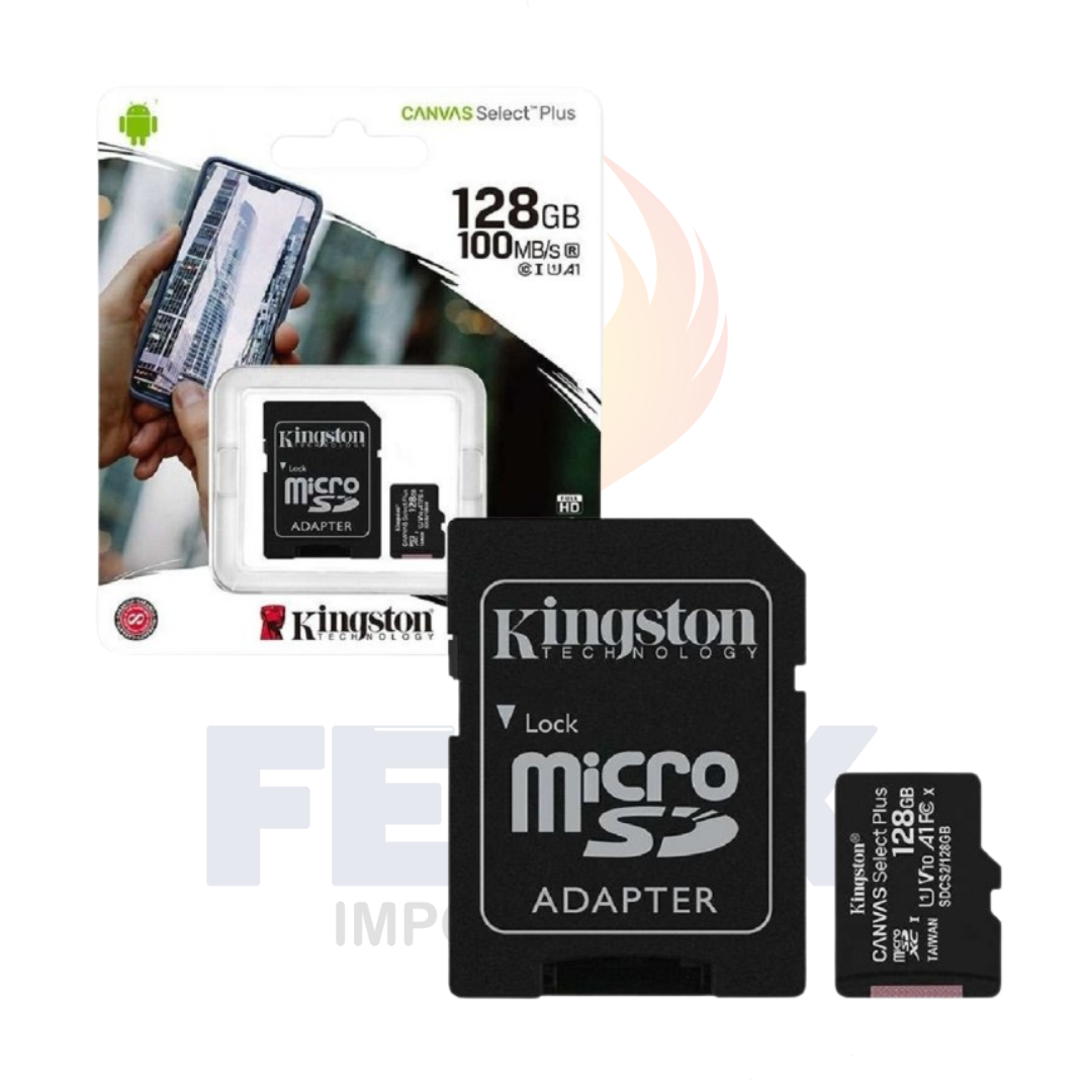 Memoria Micro Sd 128 Gb Kingston Class 10 Original