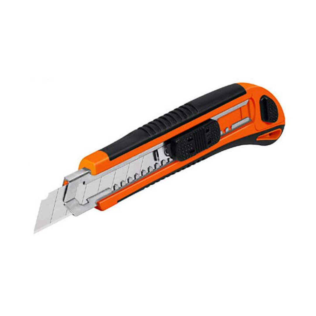 Navaja Retráctil Acero Truper Snap - Off 18mm Antiderrapante