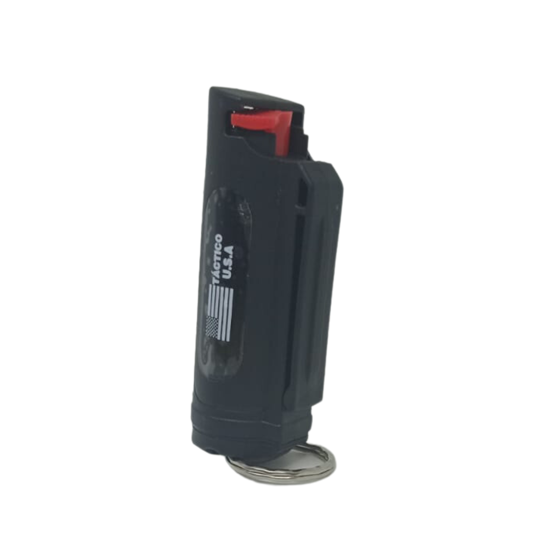 Gas Pimienta 20 ml Aerosol Tipo Llavero Portable Defensa Personal
