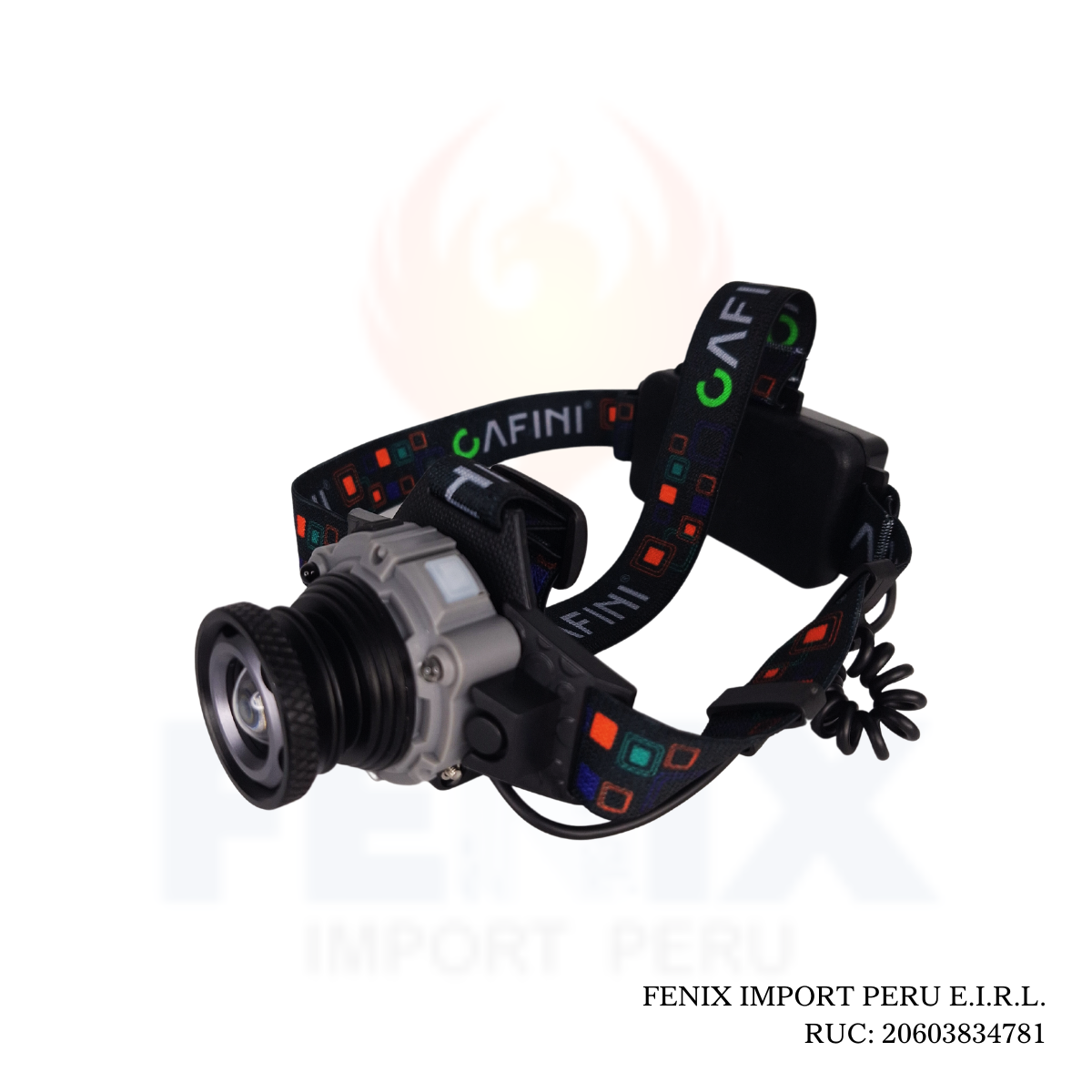 Linterna Frontal LED  3W Multifuncional Recargable Con Sensor CN-L870C