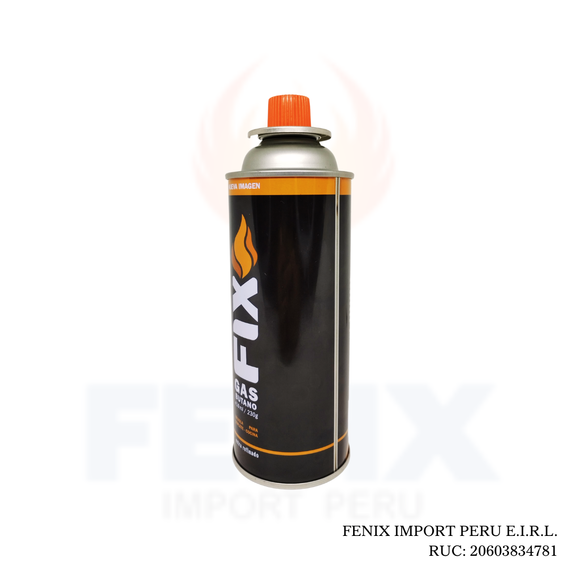 Gas Butano FIX Ultra Refinado Valvula Universal 230g