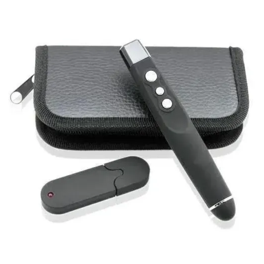 Presentador Inalámbrico USB de Diapositivas con Láser PPT Estilo Lápiz