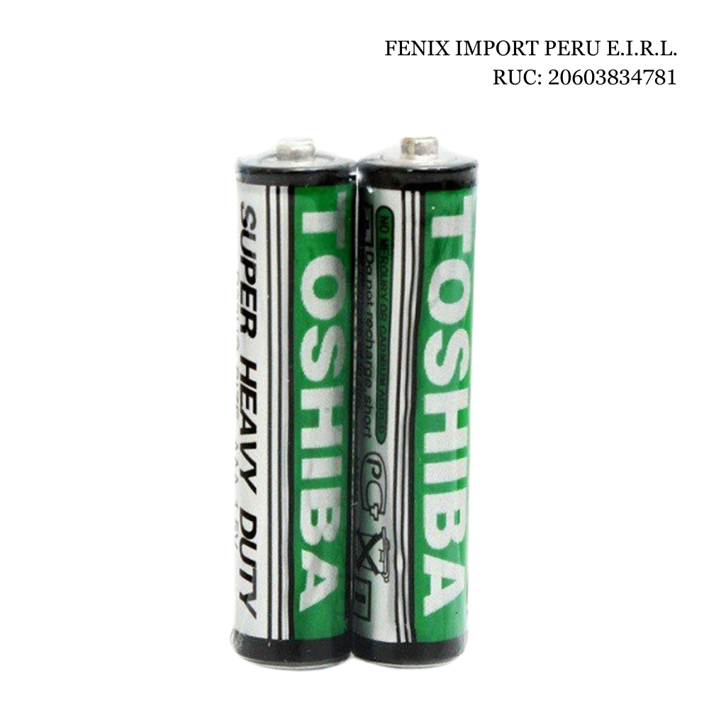 Pilas AAA Super Heavy Duty Carbon TOSHIBA R03UG PACK X4 UND