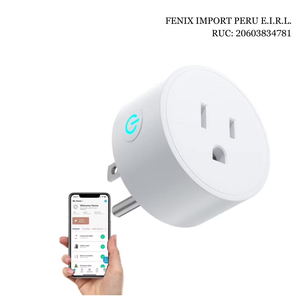 Enchufe Inteligente Zigbee Control Voz Alexa Asistente Google 10A