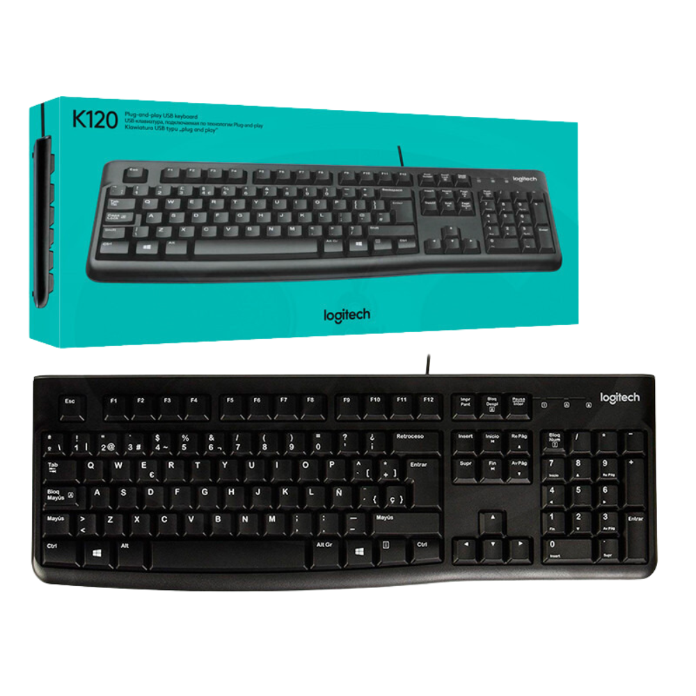 Teclado USB Logitech K120