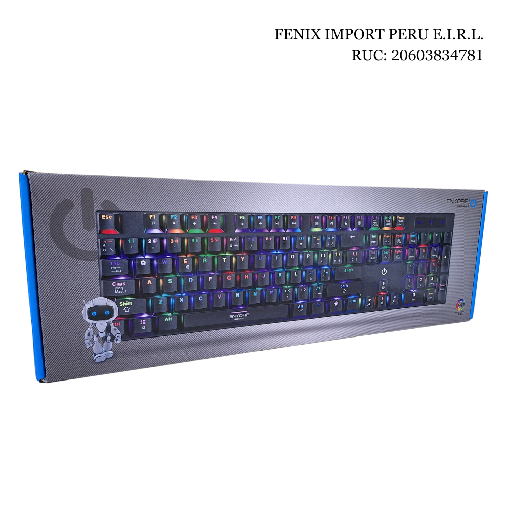 Teclado Mecanico Enkore Royale ENK 1003