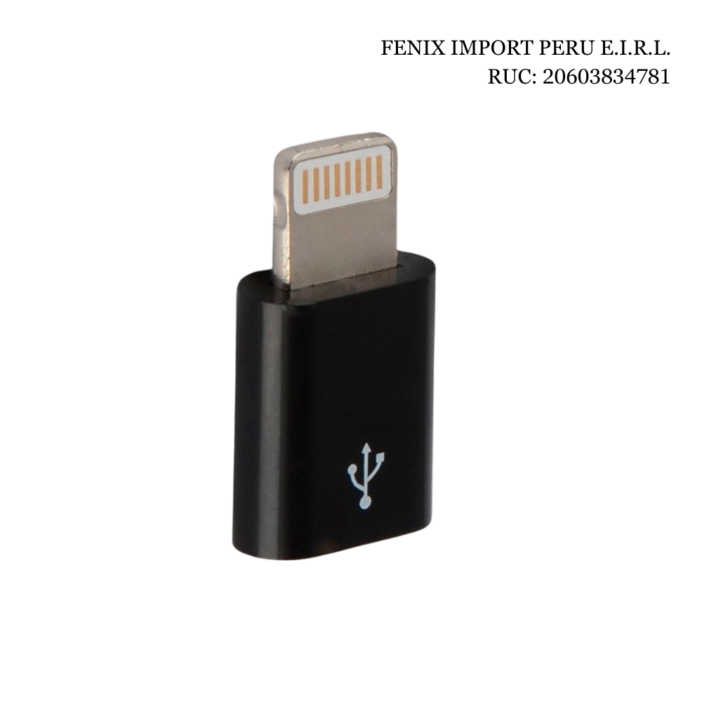 Adaptador Otg De Microusb V8 A Lightning iPhone