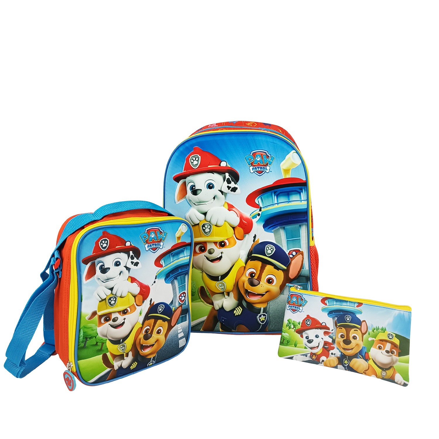 Set Mochila 2 bolsillos Oficio Scool Ranger - PAW PATROL NIÑO