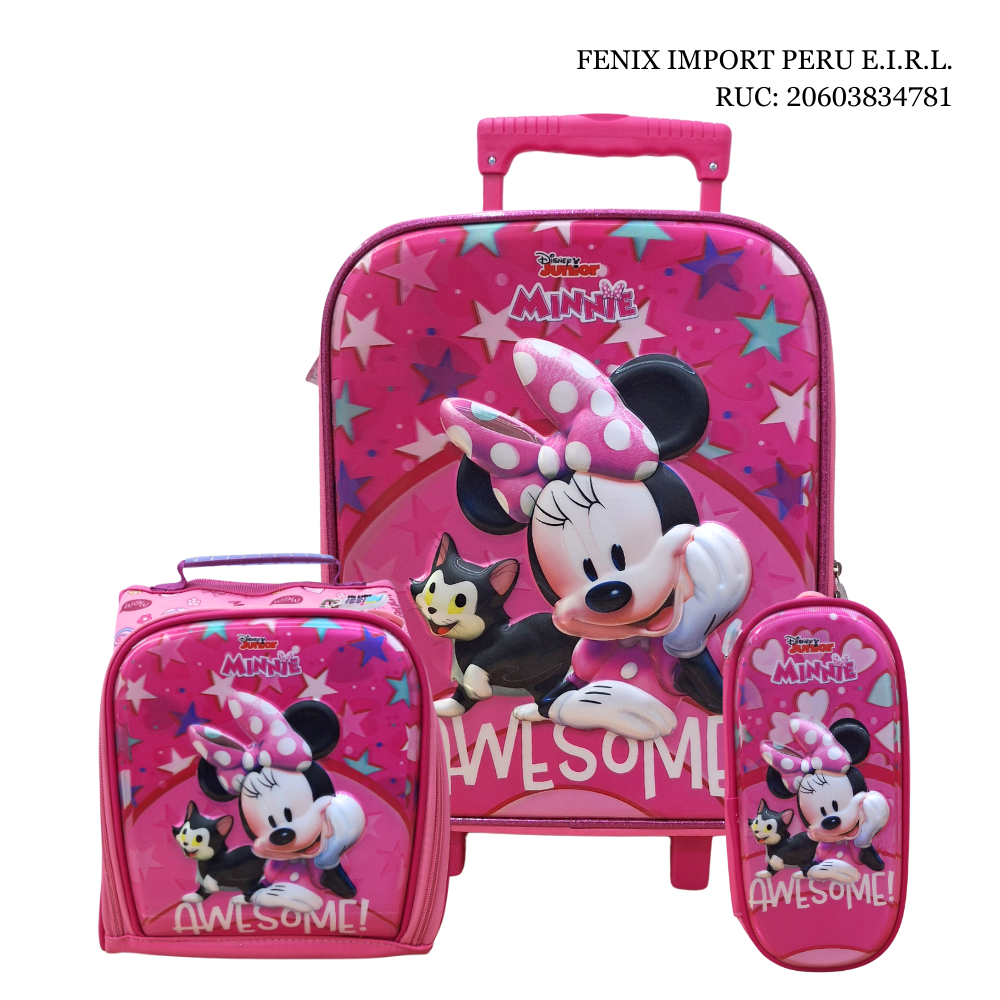 Set Maleta DLX Oficio Missi MINNIE DLX2-MNM-163