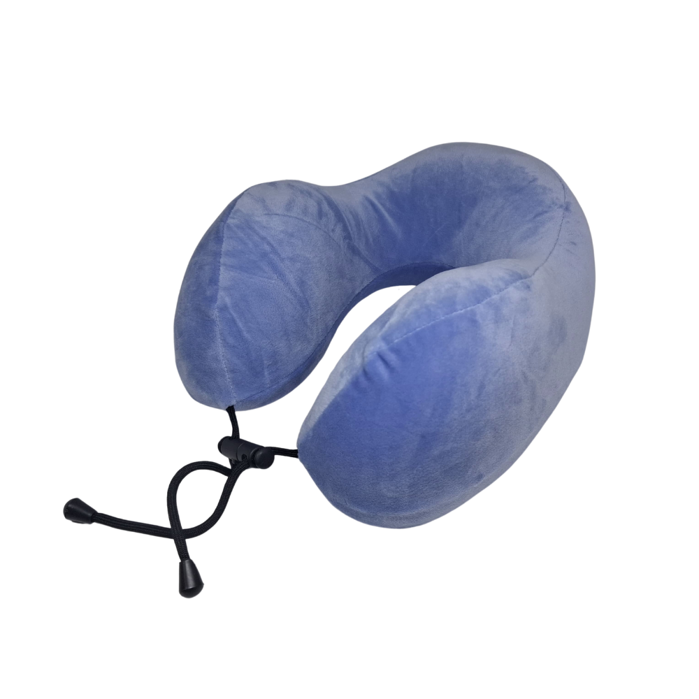 Almohada De Espuma Para Cuello Color Entero