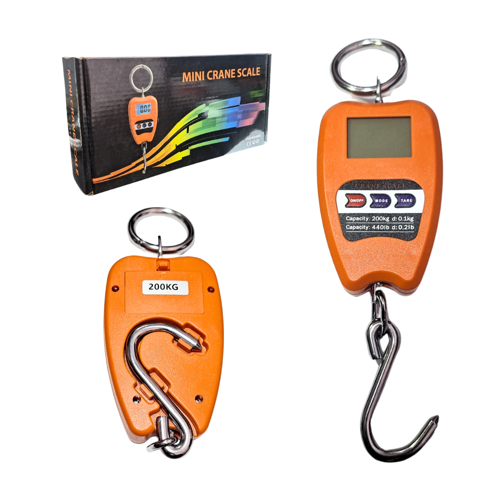 Balanza Colgante Mini Crane Scale 200kg Digital