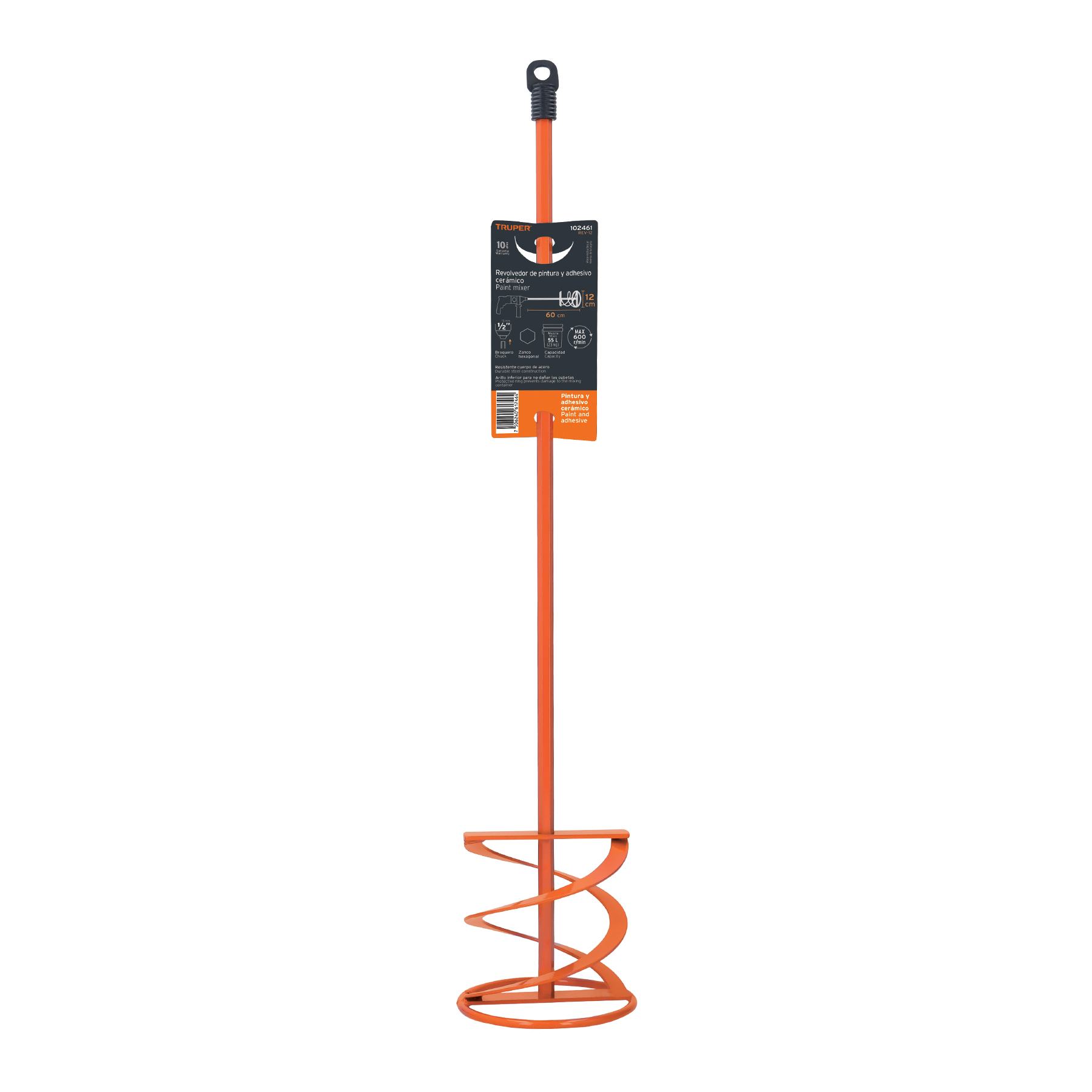 Revolvedor Mezclador De Pintura 120mm Truper Rev-12
