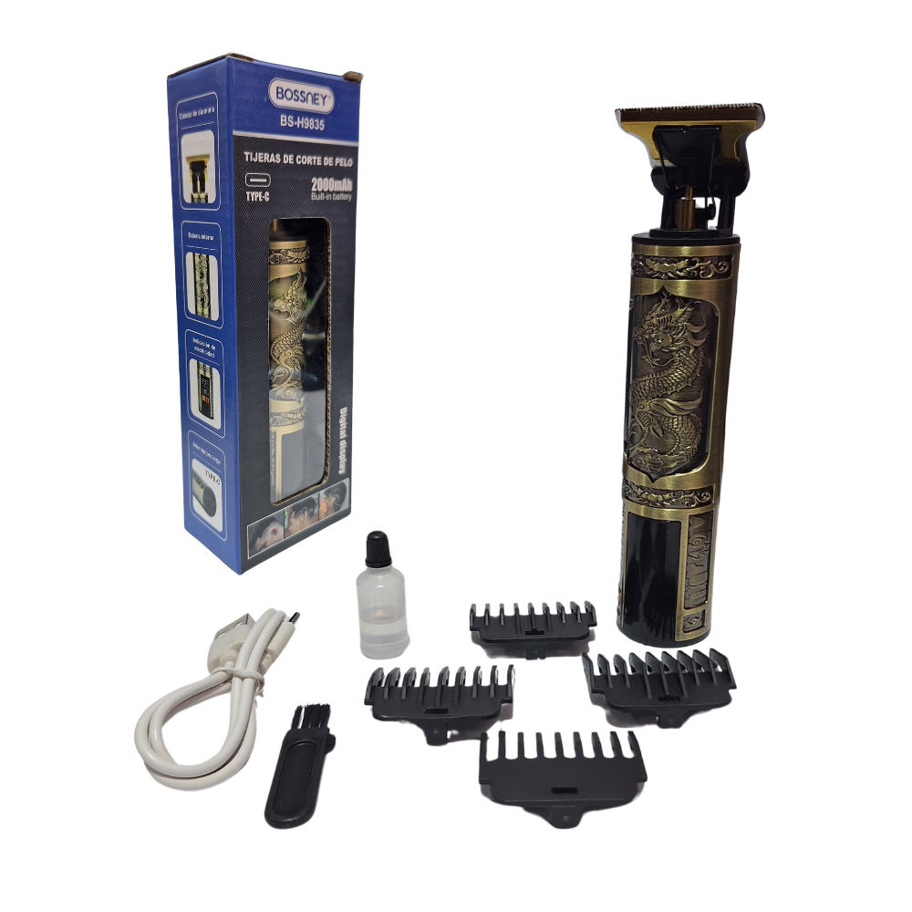 Maquina Corta Pelo Profesional Recargable Bossney BS-H9835